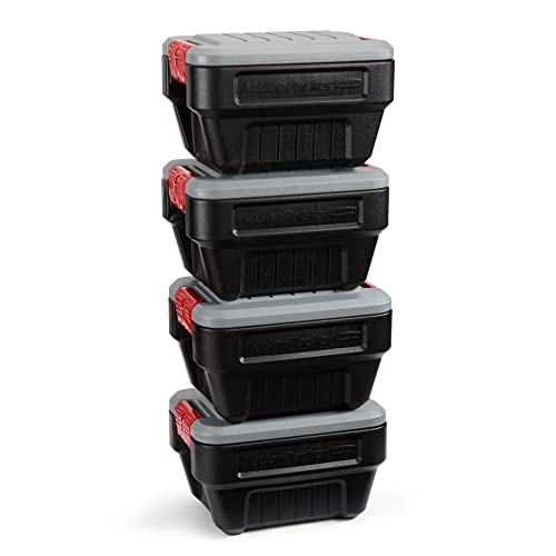 Rubbermaid ActionPacker ActionPacker 8 加仑带盖可上锁储物箱