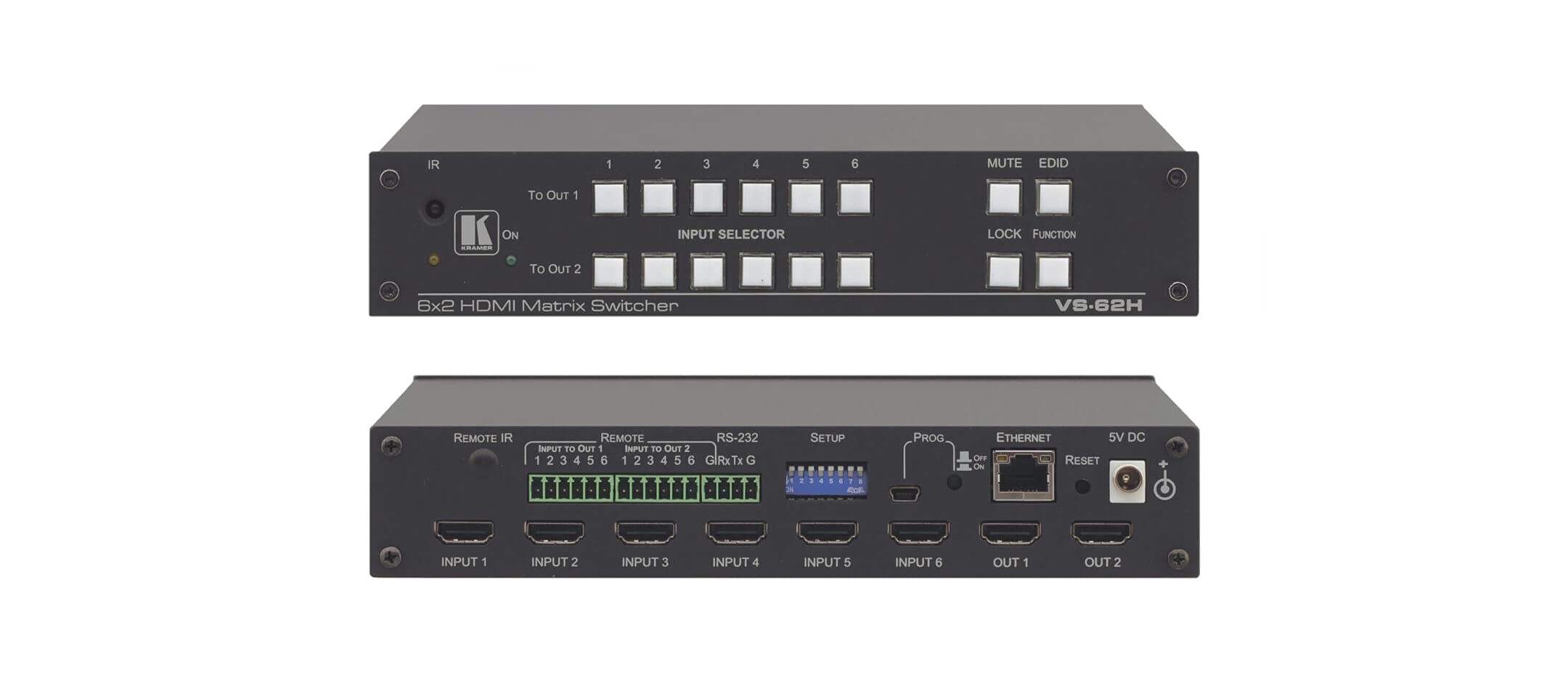 Kramer VS62H 6X2 4K HDMI Matrix SWITCHER