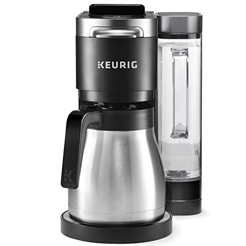Keurig K-Duo Plus 单杯咖啡机和玻璃瓶咖啡机