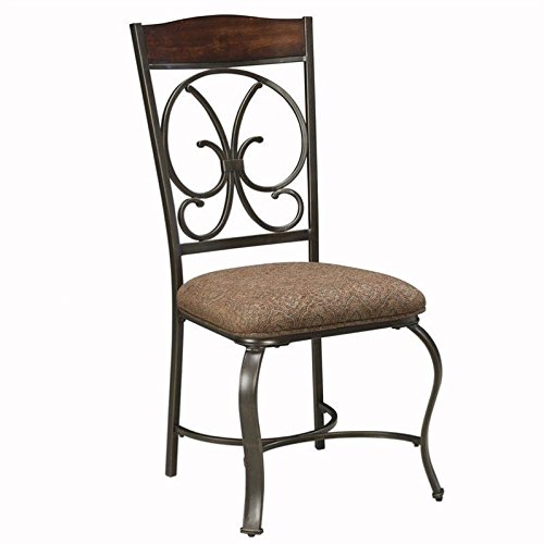 Ashley Furniture Glambrey 棕色软垫餐椅