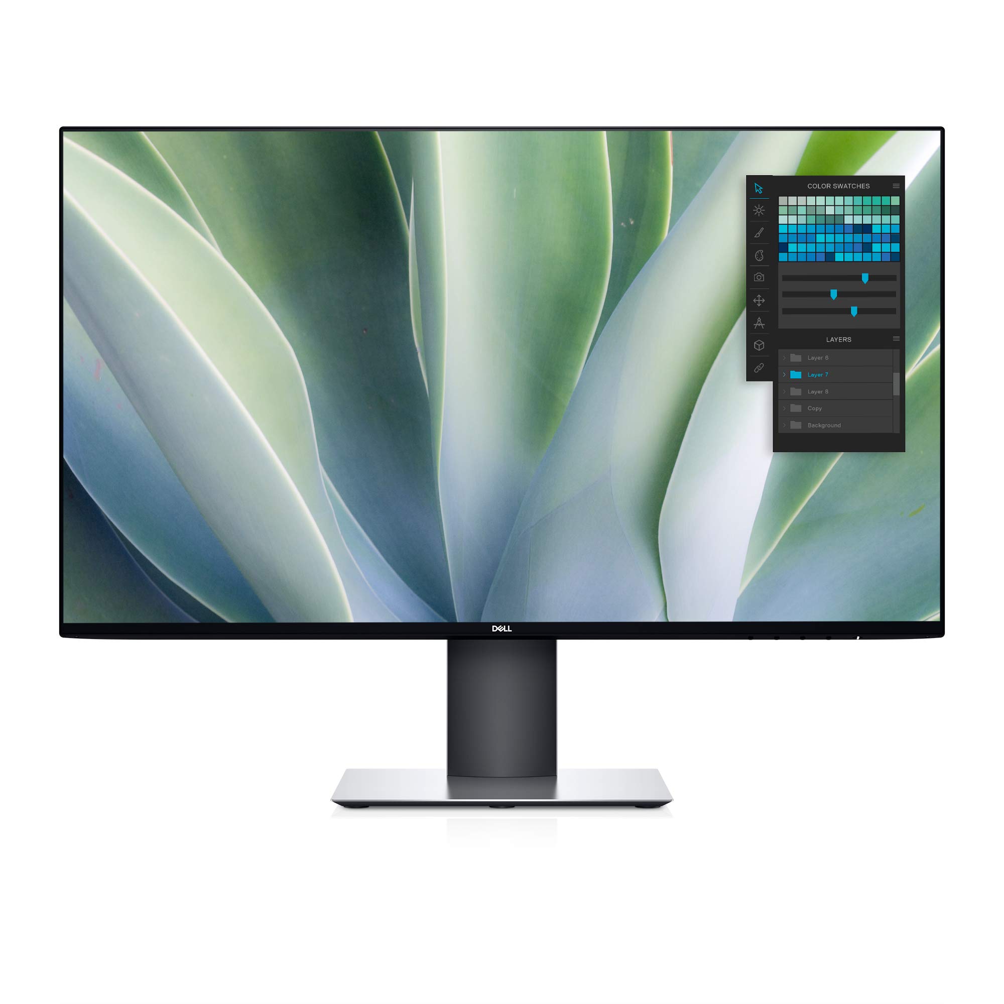 Dell Ultrasharp U2719DX 27 英寸 WQHD 2560x1440 分辨率 IPS 显示器，带无限边框，黑色