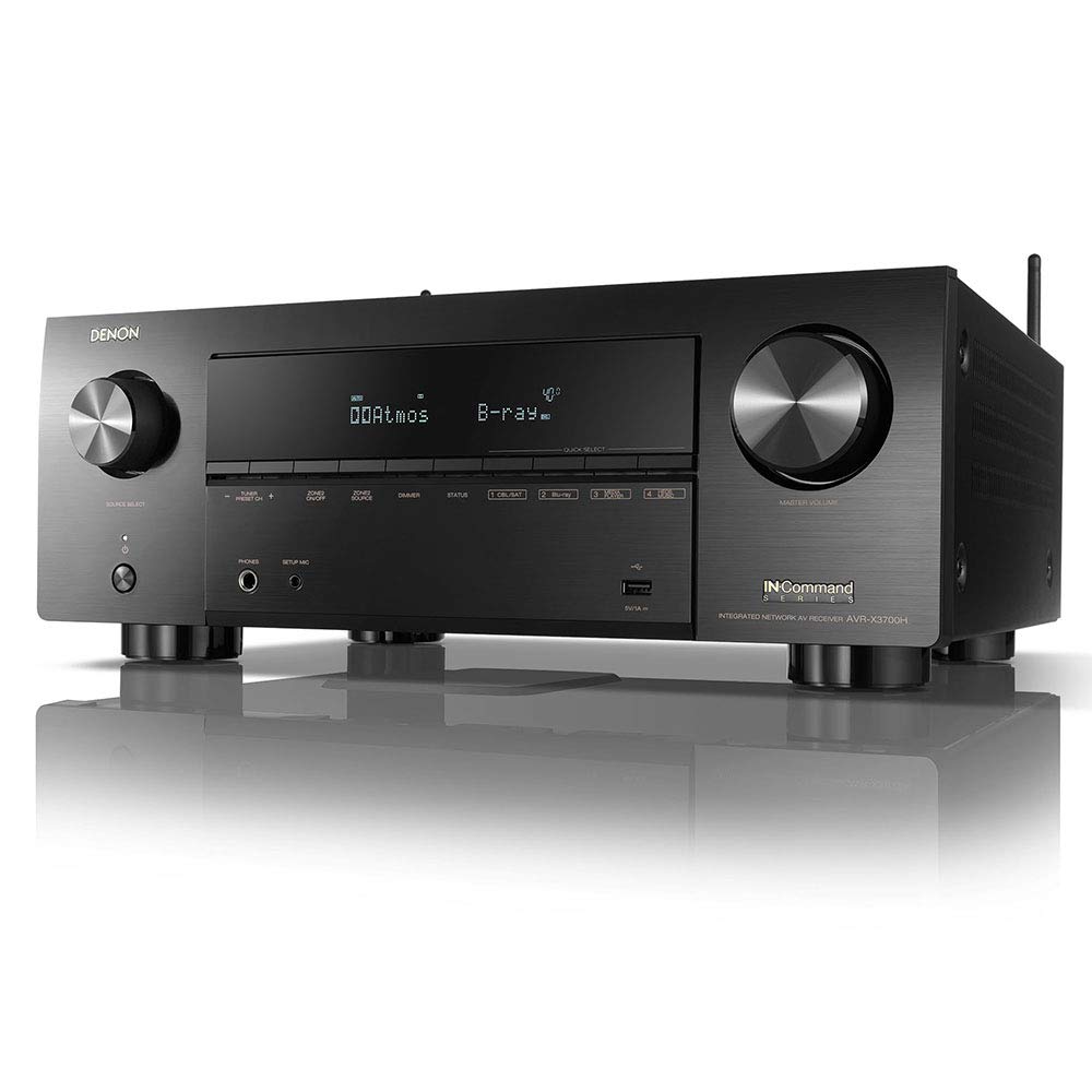 Denon AVR-X3800H 9.4 通道接收器（2022 型号）