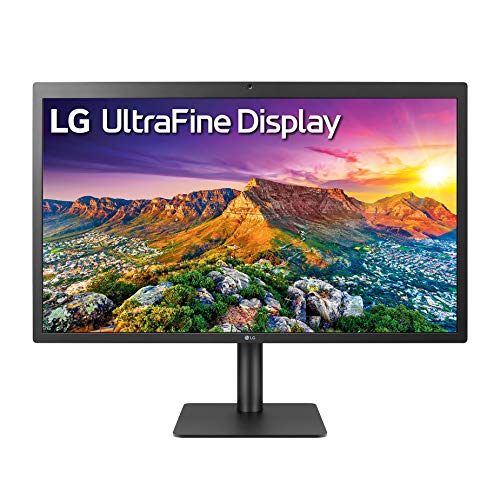 LG 27MD5KL-B 27 英寸 UltraFine 5K (5120 x 2880) IPS 显示屏，兼容 macOS，DCI-P3 99% 色域和 Thunderbolt 3 端口，黑色