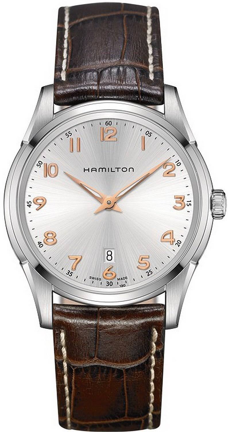 Hamilton H38511513 Jazzmaster男士手表-银色表盘