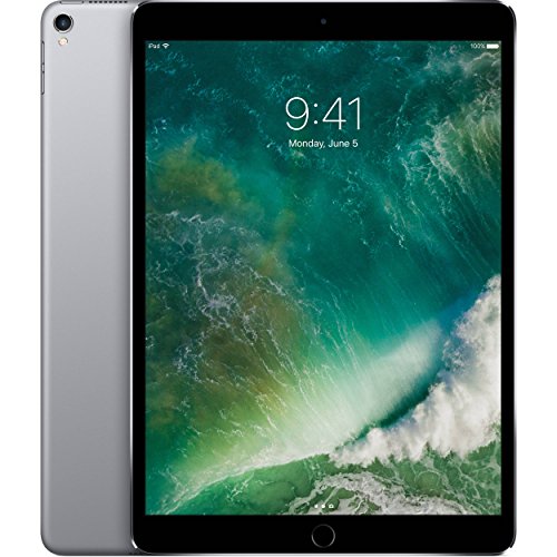 Apple 10.5 英寸 iPad Pro 256GB，Wi-Fi，深空灰色 MPDY2LL/A（续订）