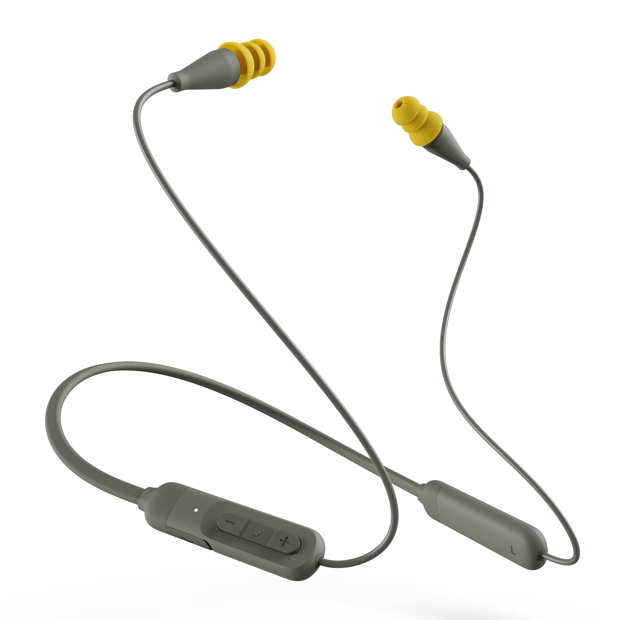 Elgin Ruckus Discord 蓝牙耳塞式耳机 |符合 OSHA 标准的无线降噪入耳式耳机：隔离耳塞式耳机