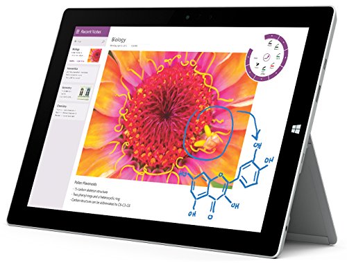 Microsoft Surface 3 平板电脑（10.8 英寸、64 GB、英特尔凌动、Windows 10）