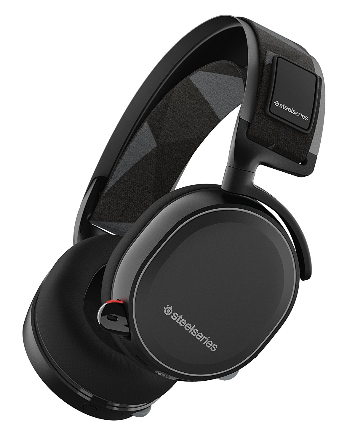 SteelSeries 带DTS耳机的Arctis 7无延迟无线游戏耳机：适用于PC，PlayStation 4，VR和Mac的X 7.1环绕声-黑色