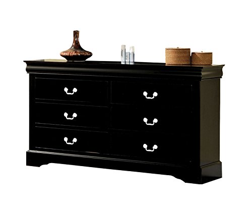 Acme Furniture 路易菲利普三世梳妆台 - 19505 - 黑色...