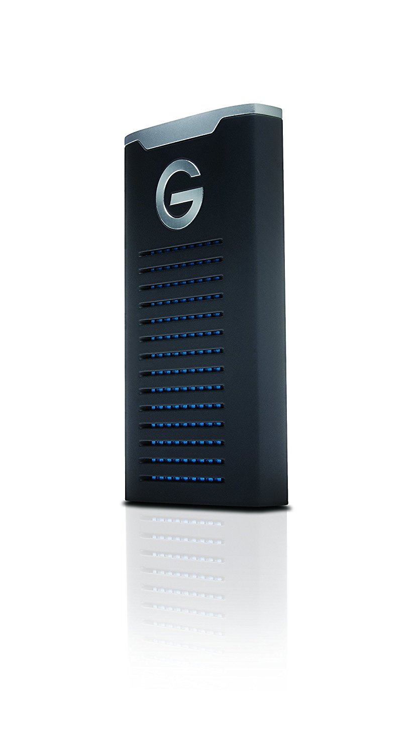G-Technology 1TB G-Drive移动SSD R系列-USB-C连接（USB 3.1 Gen 2）-0G06053