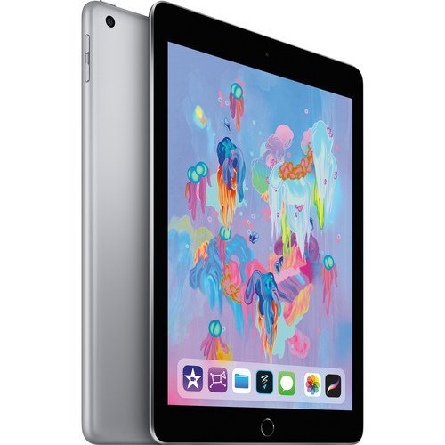 Apple iPad 9.7 英寸第六代 WiFi + 蜂窝网络（32GB，深空灰色）（续订）