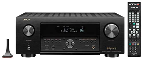 Denon AVR-X4700H 8K超高清9.2通道（125瓦X 9）AV接收机2020年型号-具有IMAX增强功能的3D音频和视频，专为游戏，音乐流，Alexa + HEOS设计