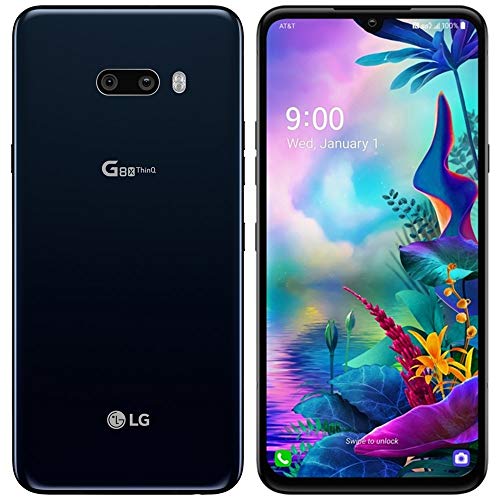 LG G8X ThinQ（128GB、6GB）6.4 英寸、双摄像头、Snapdragon 855、4G LTE GSM AT&T 解锁（T-Mobile、Metro、Straight Talk）美国保修 LM-G850UM