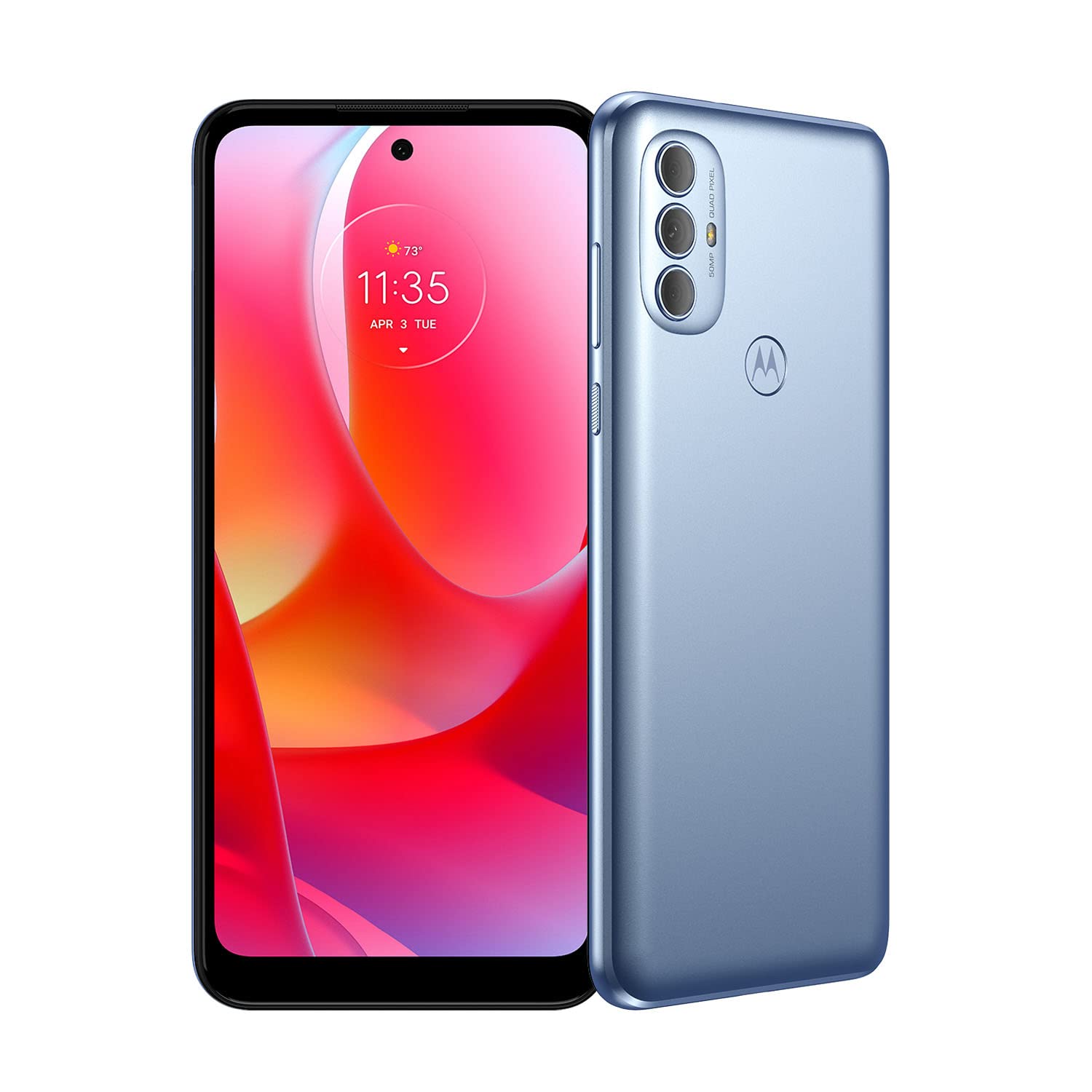 Motorola 摩托罗拉G Power | 2022 | 2022 3 天电池 |解锁 | | 专为美国制造4/128GB| 50 MP 相机 |冰蓝色