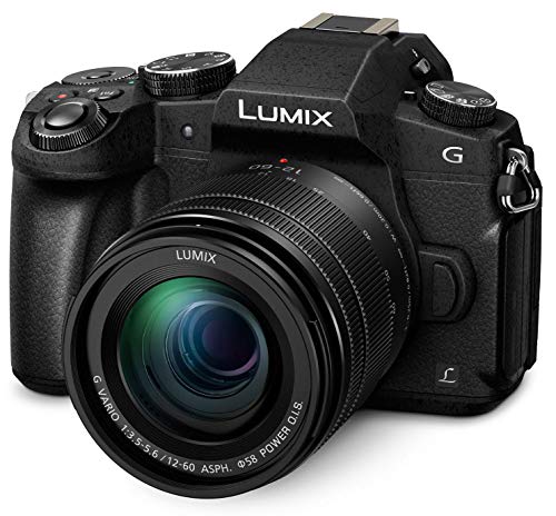 Panasonic LUMIX DMC-G85KBODY 4K 无反光镜可互换镜头相机，仅机身，16 兆像素（黑色）