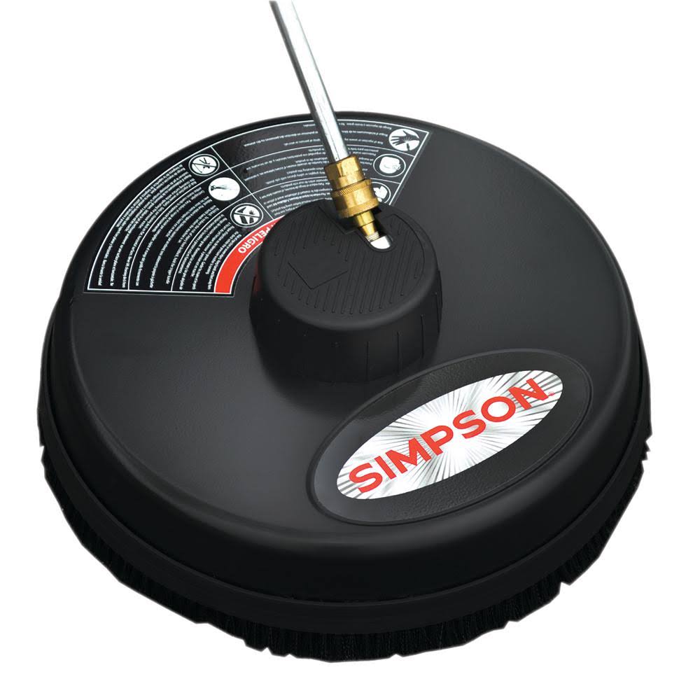 SIMPSON 清洁用于冷水高压清洗机的80166通用15英寸钢表面洗涤器，3600 PSI...