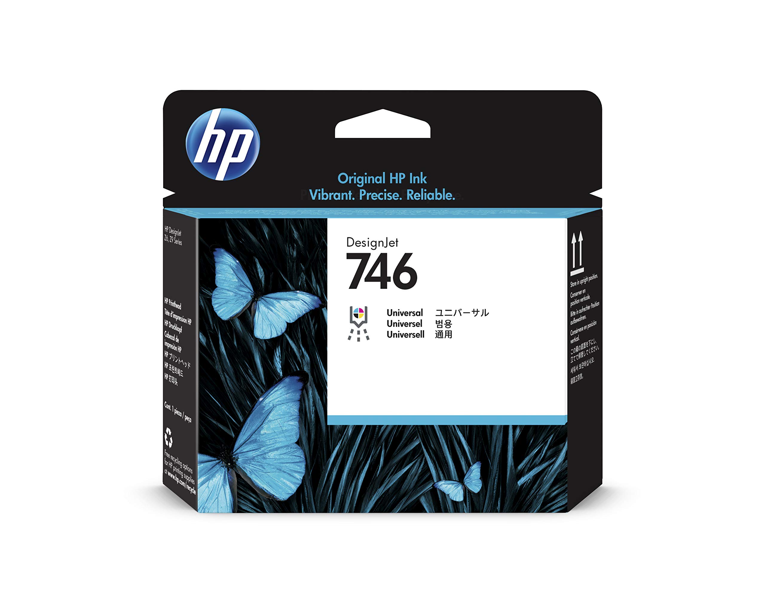 HP 适用于 DesignJet Z6 和 Z9+ 大幅面打印机的 746 DesignJet 打印头 (P2...