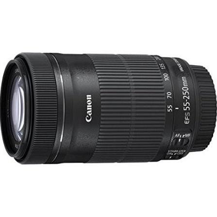 Canon EF-S 55-250mm f / 4-5.6 IS STM长焦变焦镜头国际版（无保修）...