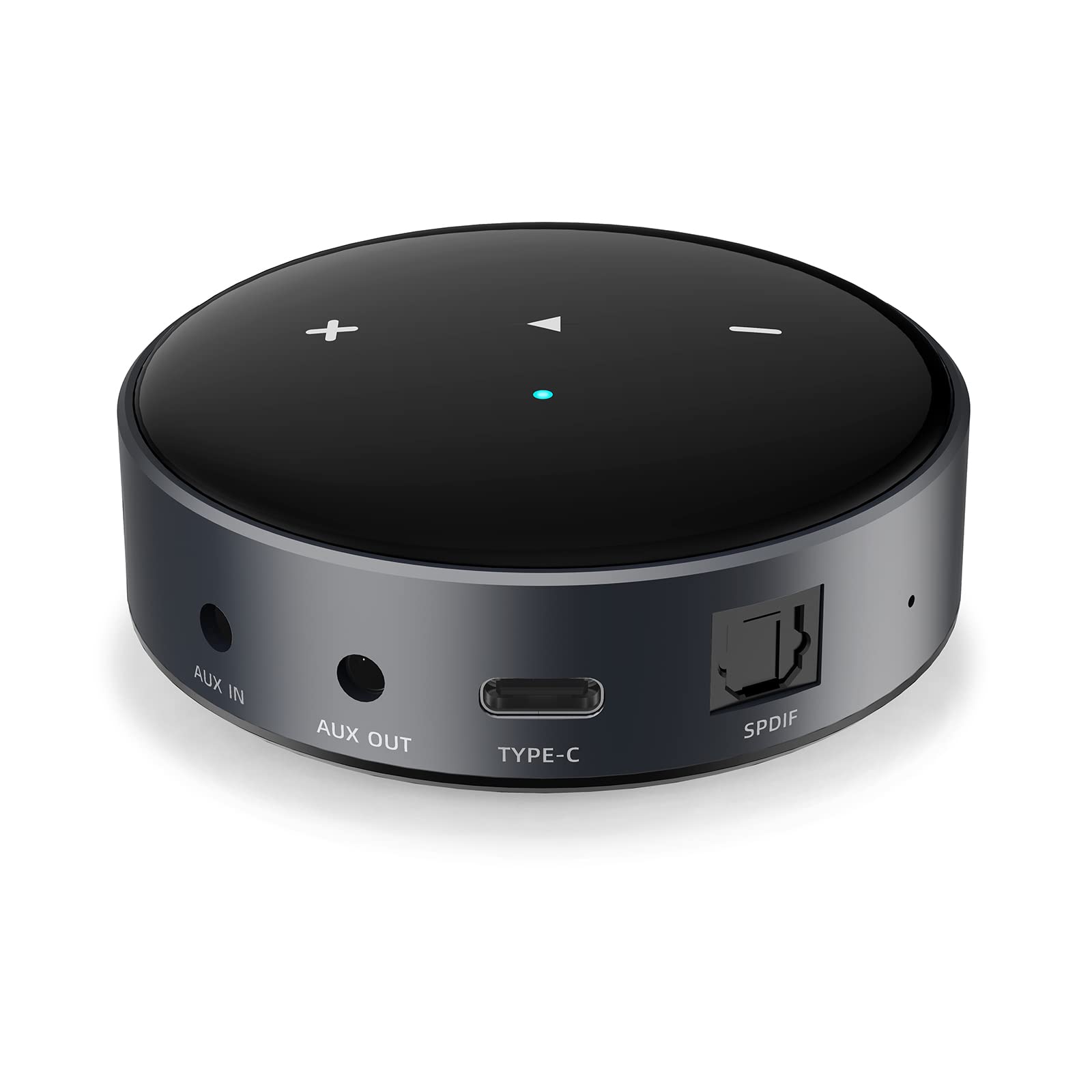 WiiM Mini AirPlay2 无线音频流器、多房间立体声、前置放大器，可与 Alexa 和 Siri 语音助手配合使用，传输来自 Spotify、Amazon Music 等的高分辨率音频