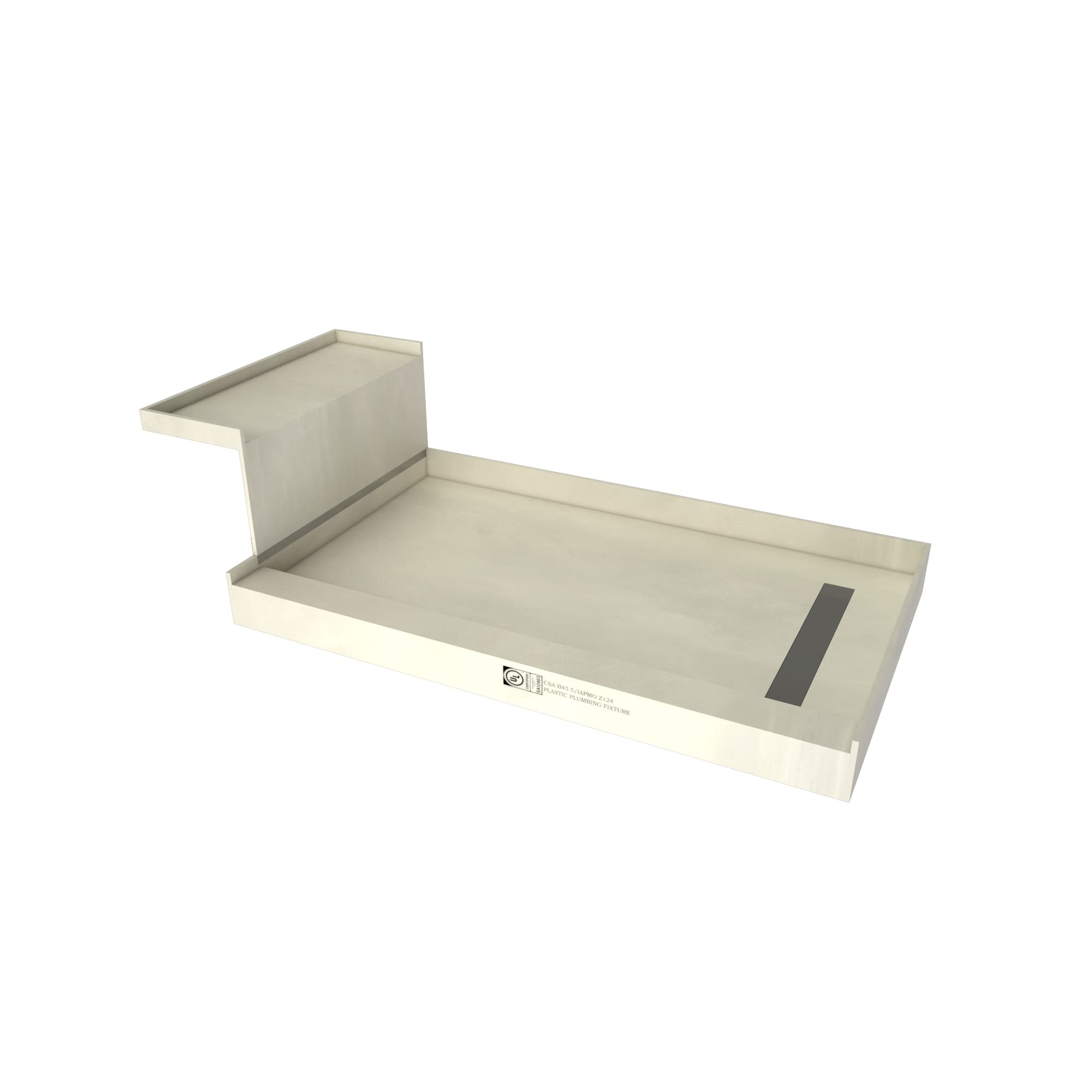 Tile Redi USA Tile Redi RT3448R-TBN-RB34-KIT Sho...