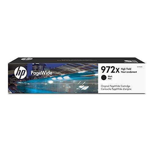 HP 972X | PageWide 墨盒高产量 |黑色| F6T84AN