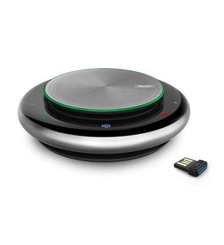 Yealink 蓝牙扬声器 带麦克风的 USB 扬声器 Teams 认证 CP900 无线增强型降噪算法 家庭...