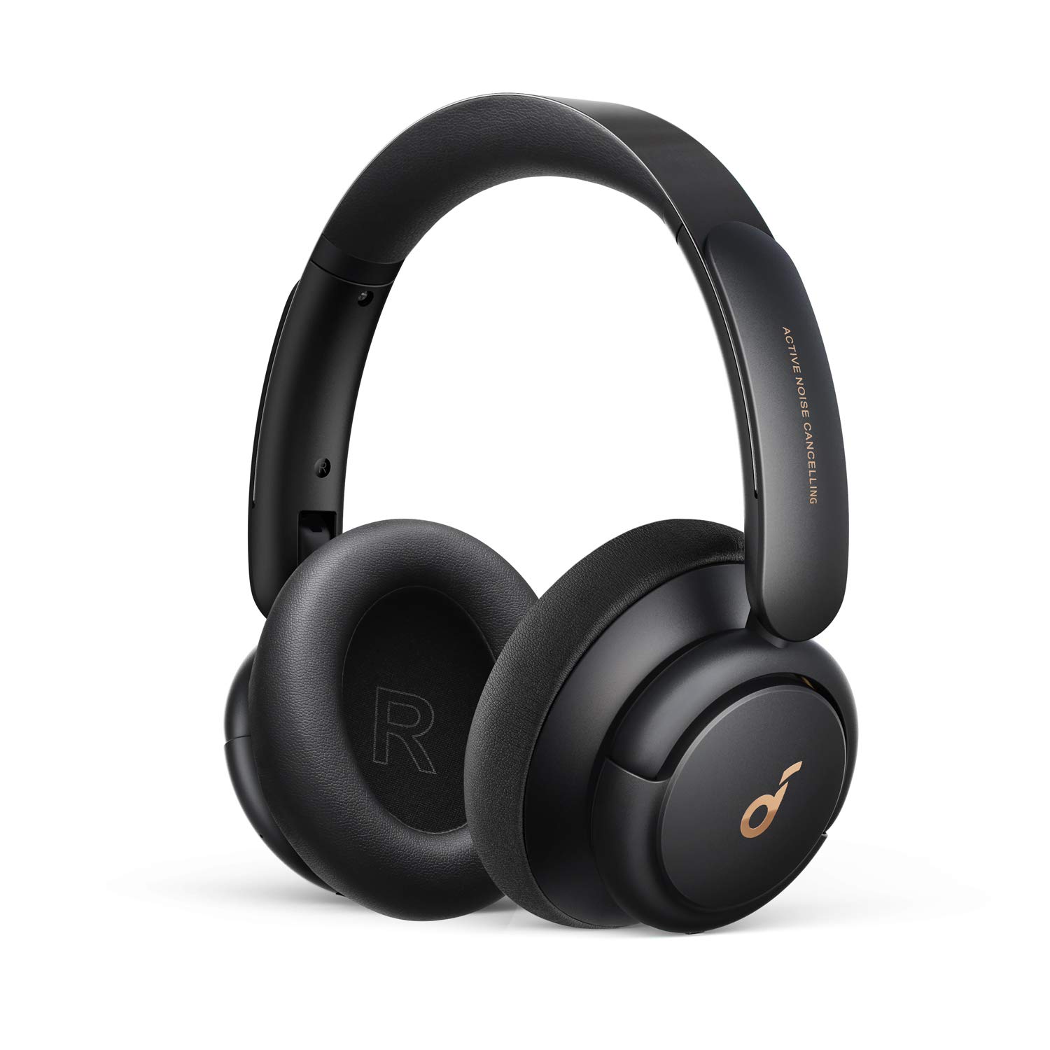 Soundcore by Life Q30 混合主动降噪耳机，具有多种模式、高分辨率声音、通过应用程序自定义 EQ、40 小时播放时间、佩戴舒适、蓝牙耳机、多点连接
