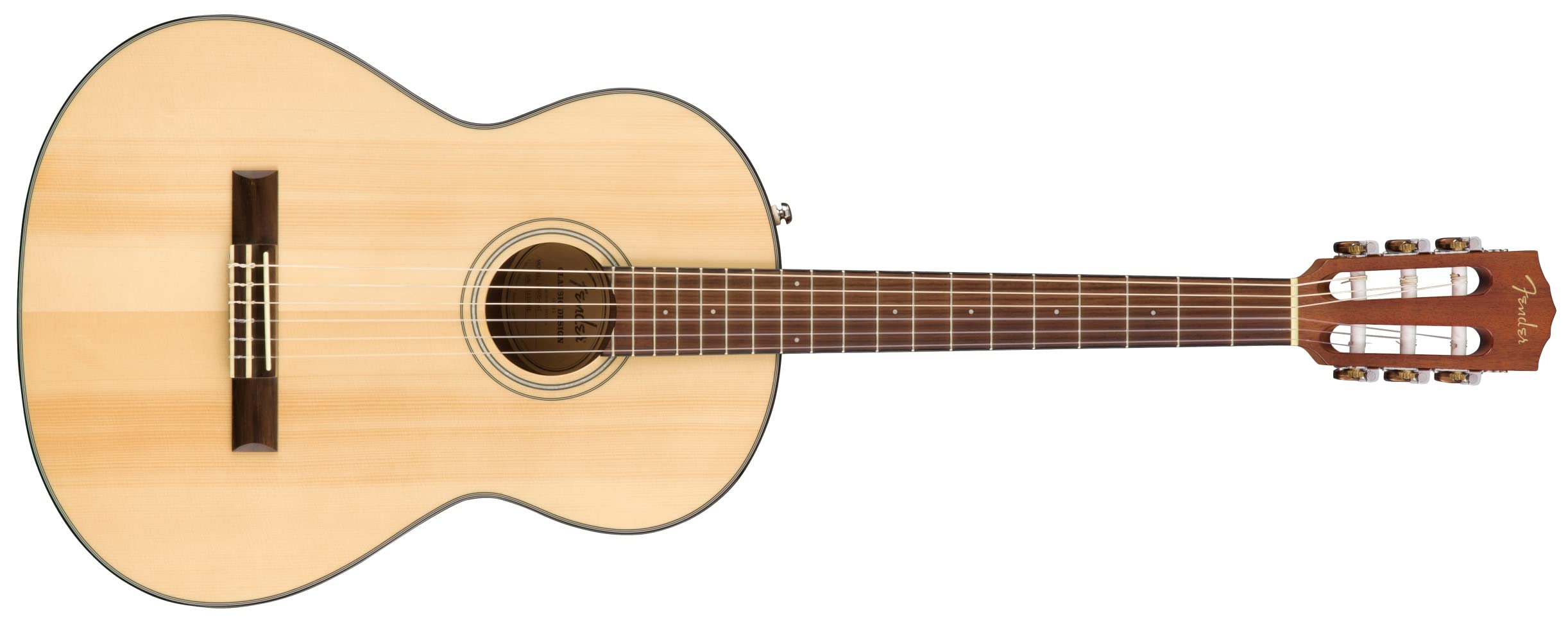Fender CN-60S 尼龙原声吉他，胡桃木指板，自然色