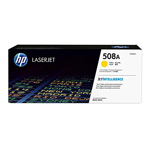HP 508A CF362A Toner Cartridge Works with  Color LaserJ...