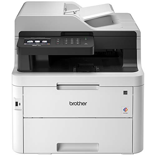 Brother Printer Brother MFC-L3750CDW数字彩色多合一打印机，启用Amazon...