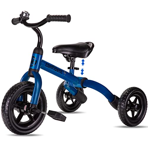 YGJT 幼儿三轮车幼儿自行车儿童三轮车适合 2-4 岁男孩和女孩平衡自行车户外骑行玩具
