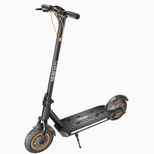 Hiboy S2 Pro/MAX Pro 电动滑板车，500W 电机，10'-11' 轮胎，25.6/46.6 英里范围，19/22 英里/小时成人折叠通勤电动滑板车（可选座椅）
