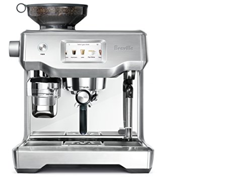 Breville BES990BSS Oracle Touch 全自动浓缩咖啡机，拉丝不锈钢...