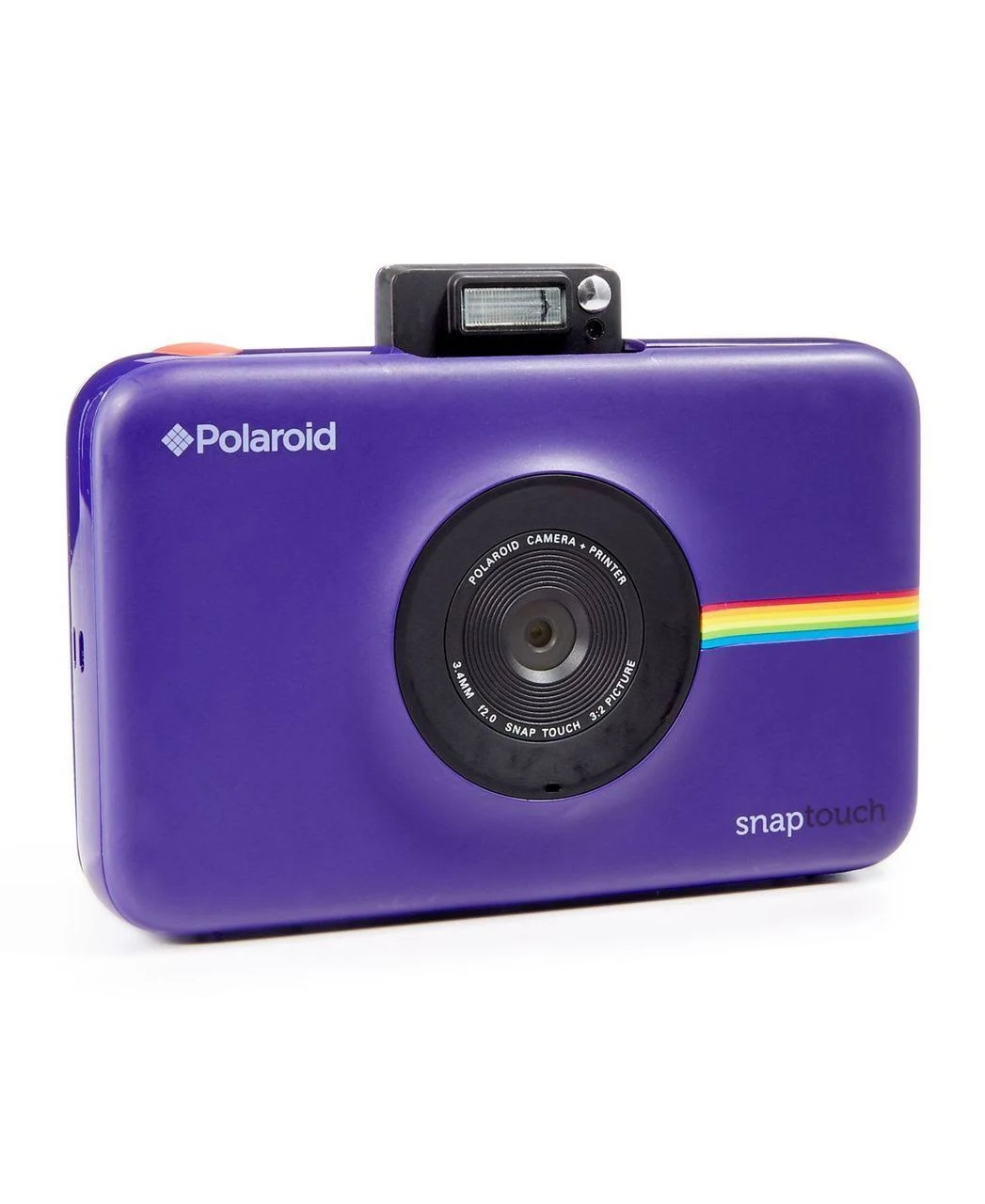 Polaroid 带有Zink零墨水打印技术的带LCD显示屏（紫色）的Snap Touch即时打印数码相机