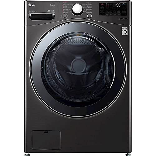 LG WM3998HBA 4.5 立方英尺前置式洗衣机和烘干机组合