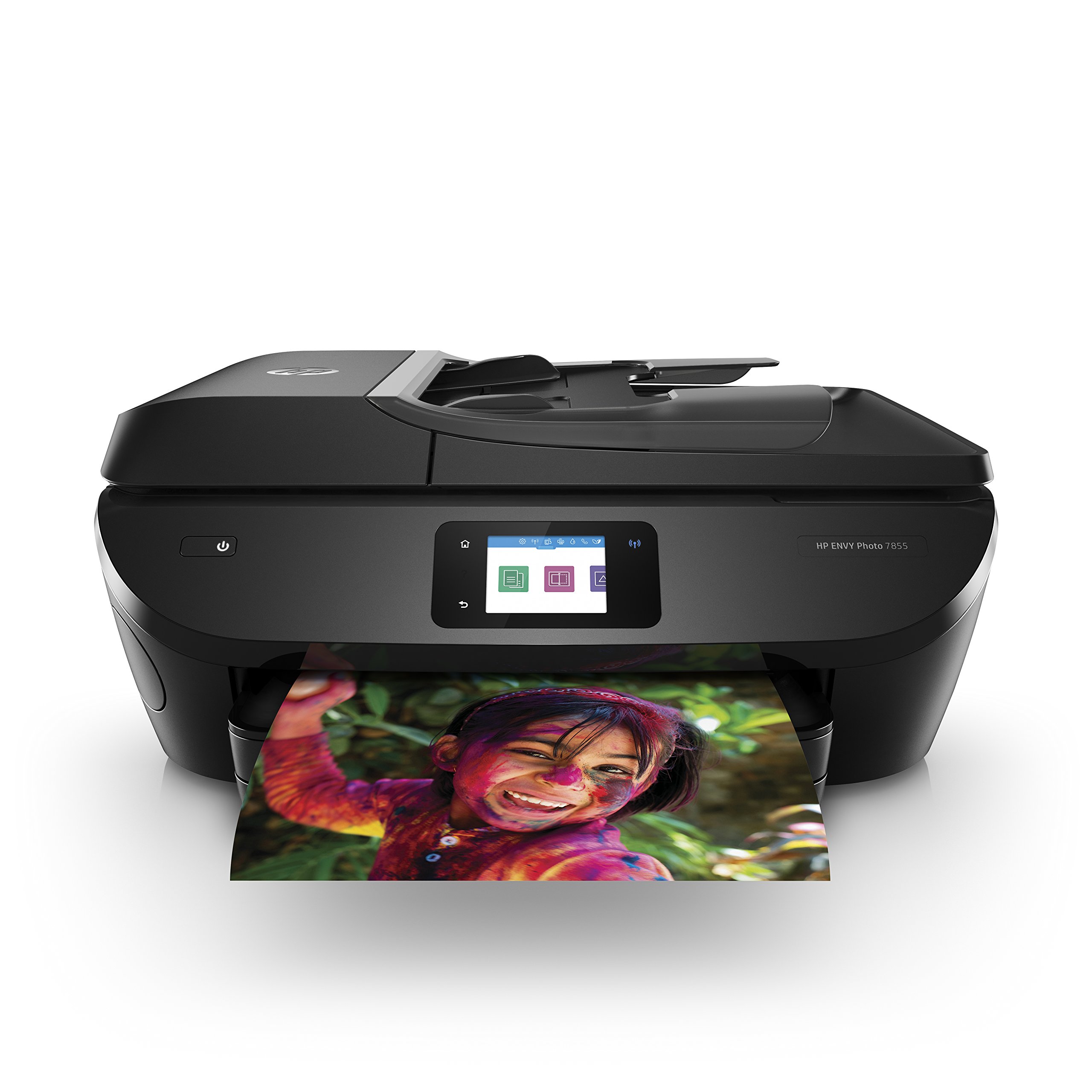 HP ENVY Photo 7855 多合一照片打印机，具有无线打印功能，即时墨水就绪，可与 Alexa 配合使用 (K7R96A)