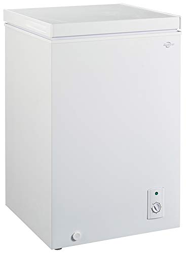 Koolatron KTCF99 3.5 立方英尺（99 升）卧式冷冻柜，带可调节恒温器