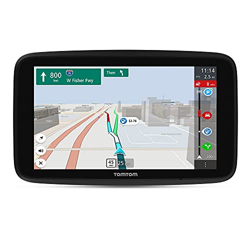 TomTom GO Discover 7' GPS 导航设备，具有交通拥堵和测速摄像头警报功能，可通过交通、世...