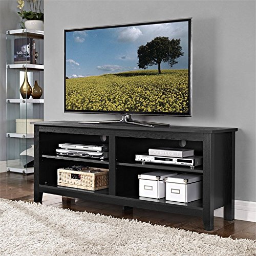 Walker Edison Furniture Company, LLC 58 英寸木质电视柜 - 黑色
