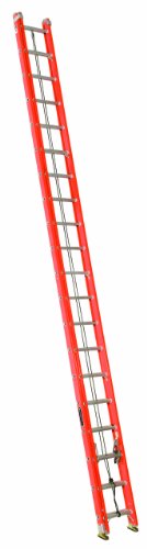 Louisville Ladder FE3240 40英尺扩展梯子，橙色