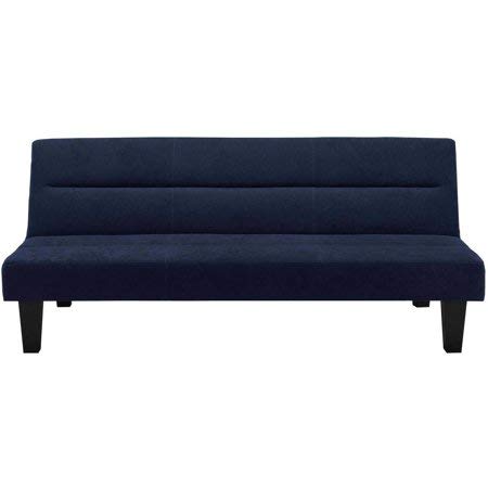 Dorel Home Products DHP Kebo 蒲团沙发，带超细纤维罩，蓝色