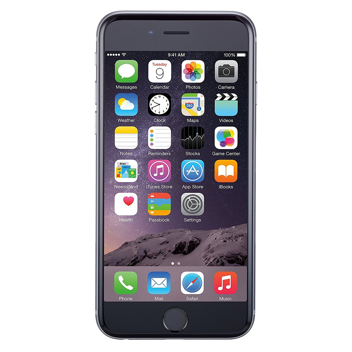 Apple iPhone 6 16GB工厂解锁的GSM 4G LTE智能手机，太空灰（已认证翻新）