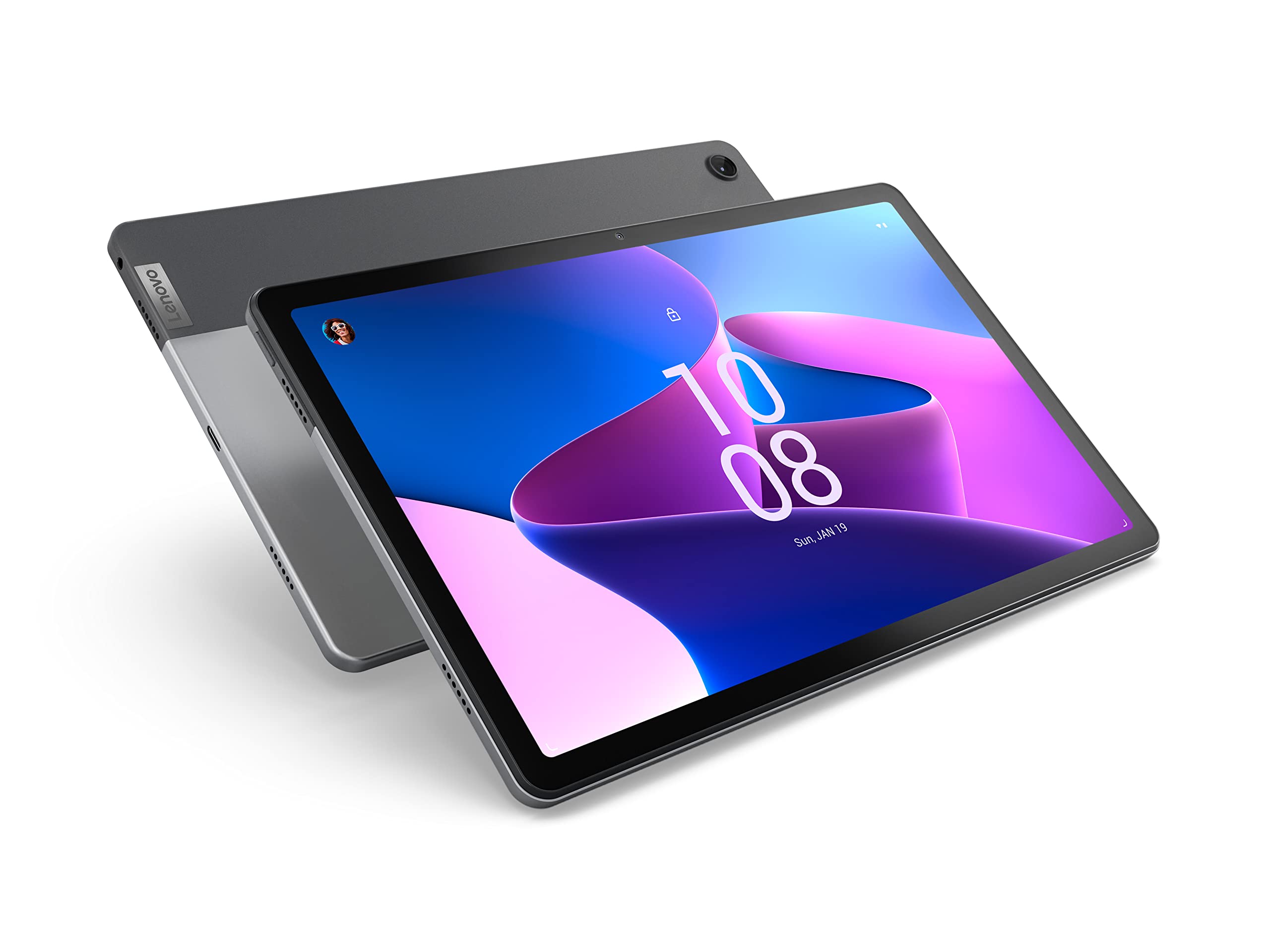 Lenovo Tab M10 Plus 第三代平板电脑 - 10 英寸全高清 - Android 12-128GB 存储空间 - 电池寿命长
