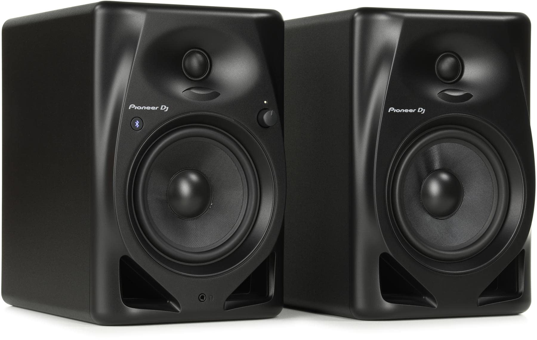 Pioneer DJ DM-50D-BT 5 英寸桌面有源监听音箱配对带蓝牙 - 黑色...