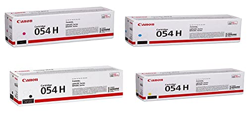 Canon CRG 054 高印量碳粉盒，适用于 LBP622 和 MF644，捆绑包黑色 3100 页打印量...