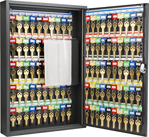 Barska CB12964 钥匙锁 100 位可调节钥匙柜锁盒黑色