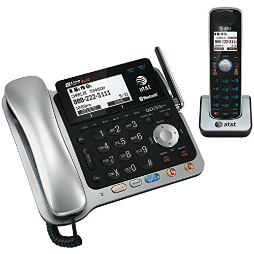 AT&T TL86109 TL86109 带蓝牙的两线 DECT 6.0 电话系统