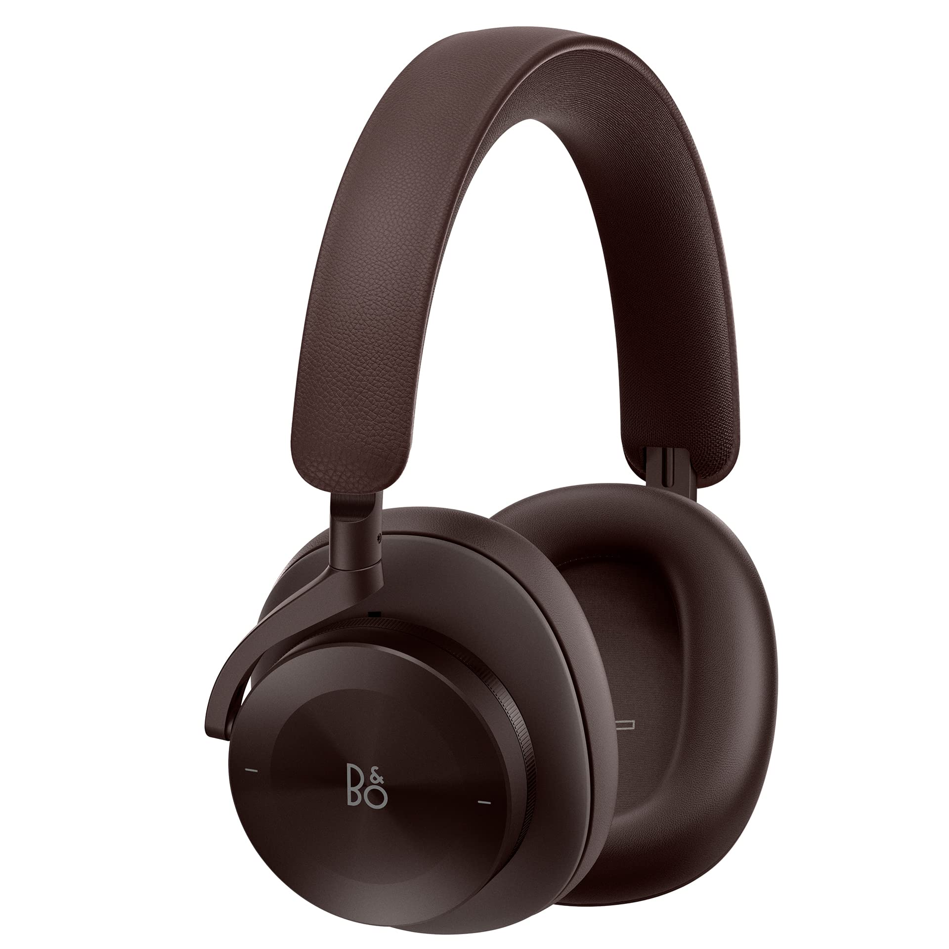 Bang & Olufsen Beoplay H95 优质舒适无线主动降噪 (ANC) 耳罩式耳机，电池续航时间为 38 小时，配有保护性便携包，栗色