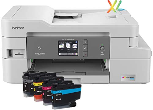 Brother INKvestmentTank喷墨打印机，MFC-J995DW XL，扩展打印，彩色多合一打印机，移动打印双面打印，长达2年的盒装墨水