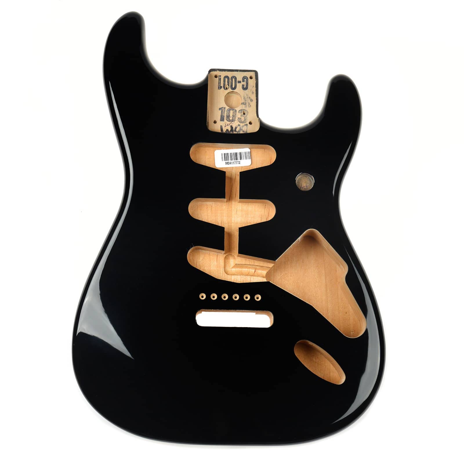 Fender 桤木 Stratocaster 琴体 - 复古桥布线 - 3 色旭日纹